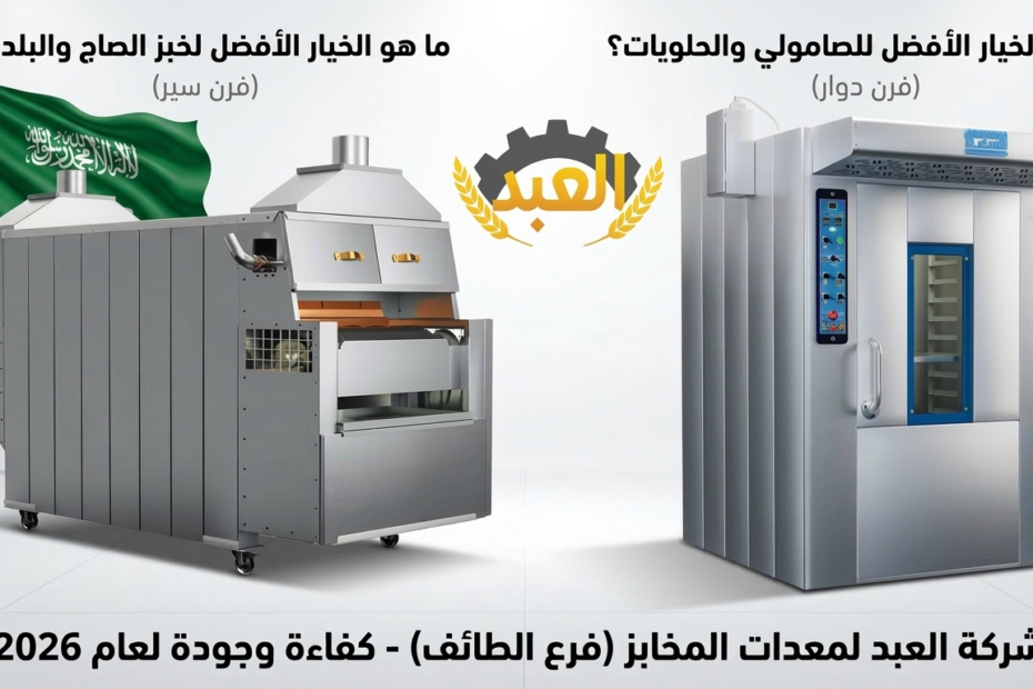 أفضل أنواع أفران المخابز