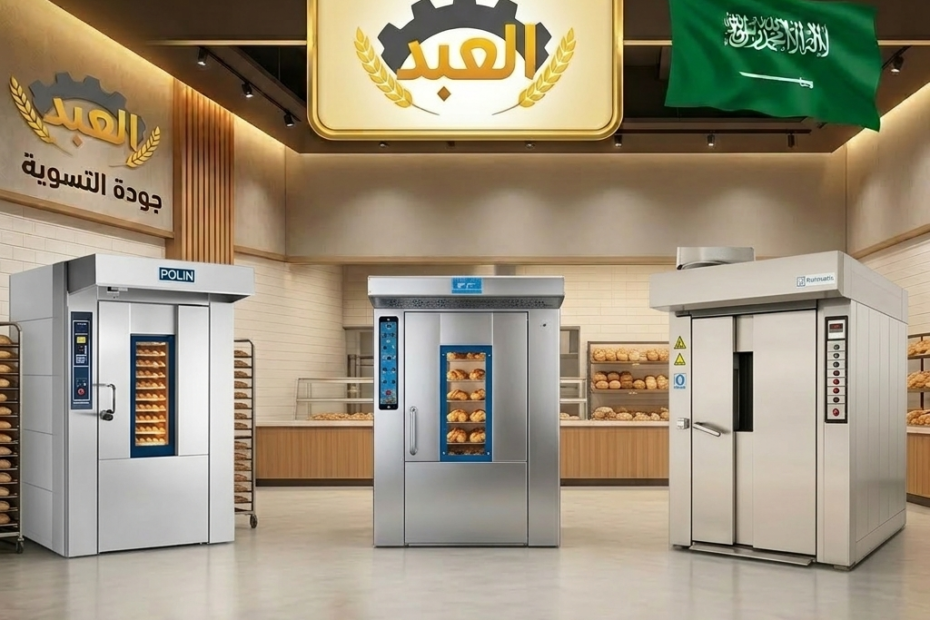 أفران الغاز والكهرباء الدوارة