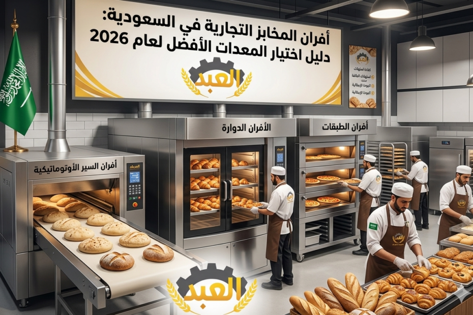 أفران المخابز التجارية في السعودية: دليلك لاختيار الأفضل لمشروعك في 2026