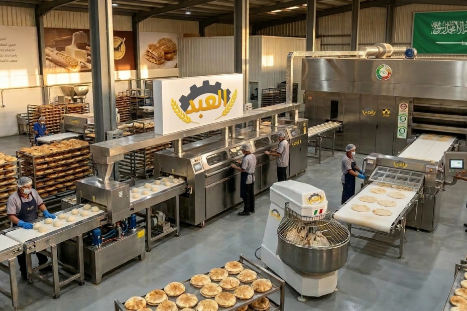 شركات تجهيز المخابز الحديثة في السعودية